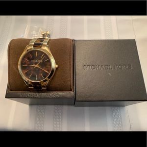 Michael Kors Tortoiseshell Watch
